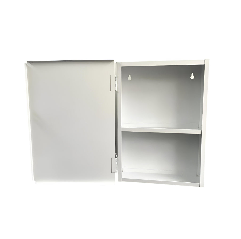 Botiquín Metálico de pared tamaño mediano para primeros auxilios (Gabinete Vacío)