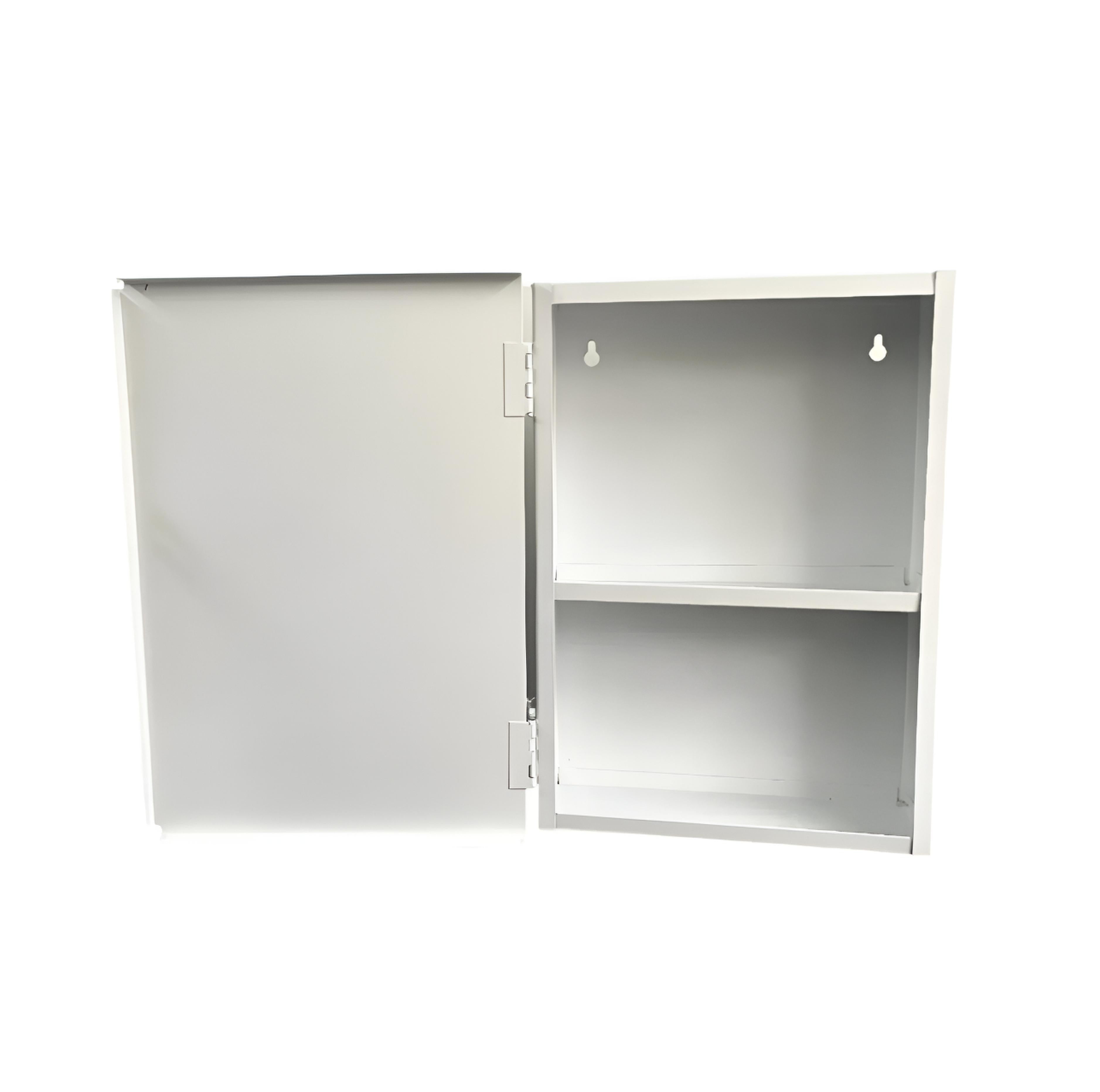 Botiquín Metálico de pared tamaño mediano para primeros auxilios (Gabinete Vacío)