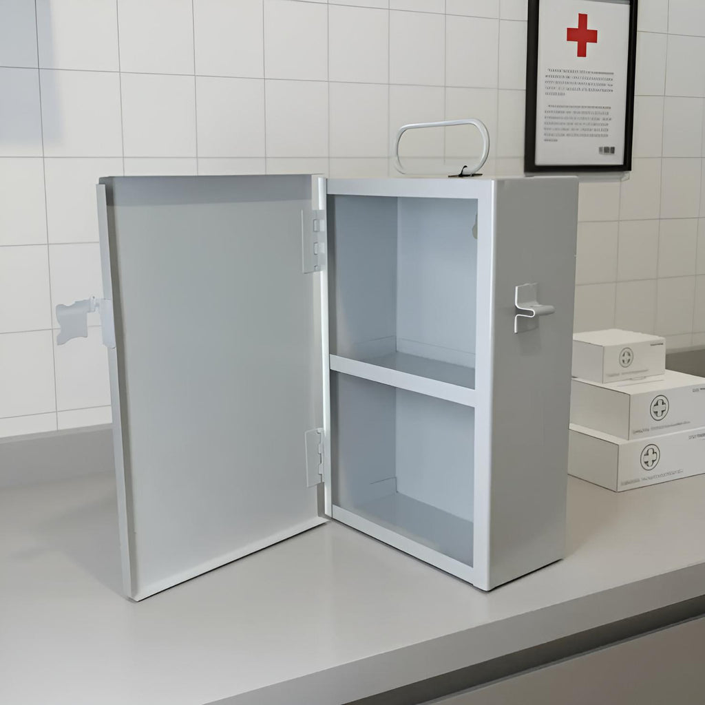 Botiquín Metálico de pared chico para primeros auxilios (Gabinete Vacío)