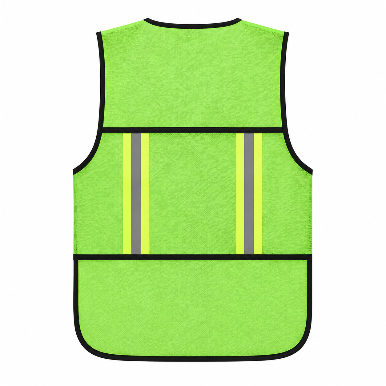Chaleco fosforescente verde con reflejante 06-R