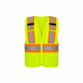 Chaleco de Seguridad Amarillo Alta Visibilidad Ajustable SR1034-AM MR Seguridad
